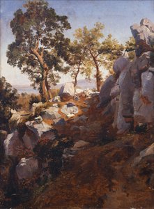 Paesaggio vicino a Gragnano da Teodoro Duclere
