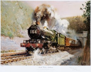 Pullman del Galles del Sud, 1971 circa (stampa) da Terence Cuneo