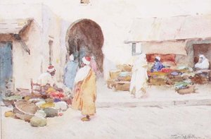 Venditori di frutta, Kairouan
