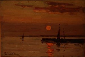 Tramonto, Concarneau, Bretagna da Terrick Williams