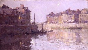Crepuscolo, St. Valery en Caux, Normandia da Terrick Williams
