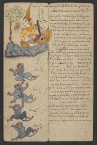Or 16455 f.7r, Animali dello Zodiaco, da Phrommachat da Thai School