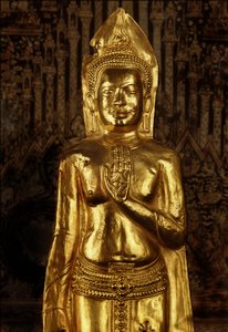 Buddha in piedi, fine XIII - inizio XIV secolo da Thai School