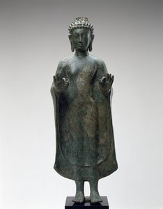Buddha in piedi, fine VIII secolo da Thai School
