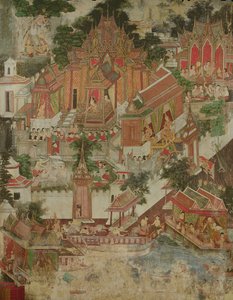 Vessantara Jataka, Wat Suwannaram, Thonburi, 1831 da Thai School