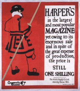 Harper’s Magazine, 1896 da The Beggarstaffs
