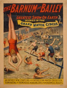 Il più grande spettacolo del mondo di Barnum & Bailey. Scene nel grande circo acquatico