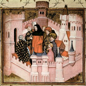 Riccardo II riceve il conte di Northumberland a Conway, da 