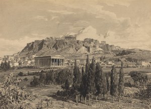 Tempio di Efesto da Themistocles von Eckenbrecher