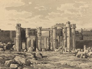 Il Propileo da est
