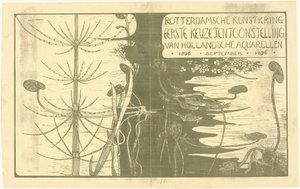 Copertina del catalogo con piante acquatiche