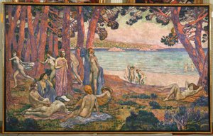 Bagnanti al mare, 1907-08