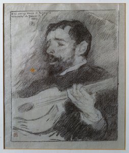 Chitarrista da Théo van Rysselberghe