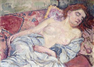 Nudo su un divano, 1907