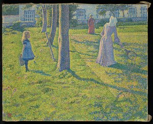 A Thuin o La partita di tennis da Théo van Rysselberghe