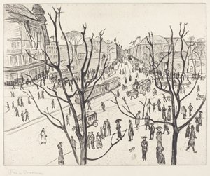 Piazza della città da Theo von Brockhusen