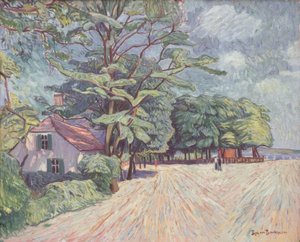Paesaggio primaverile da Theo von Brockhusen