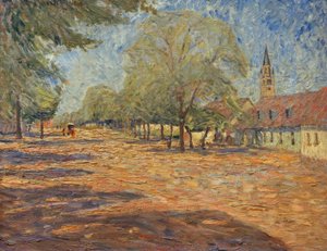 Strada del villaggio di Märkische