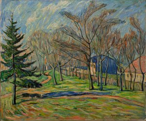 Davanti alla tenuta di Seelow da Theo von Brockhusen