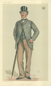 Il conte di Rosslyn, La chiesa di Scozia, 12 novembre 1881, caricatura di Vanity Fair