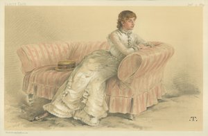 La signora Florence Dixie da Theobald Chartran