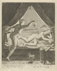 Amore e Psiche da Theodoor Galle