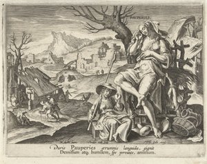 La povertà genera umiltà da Theodoor Galle