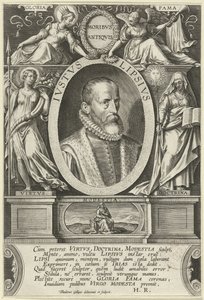 Ritratto di Justus Lipsius da Theodoor Galle