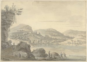 Paesaggio fantastico cinese da Theodoor Wilkens (possibly)