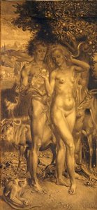Le tre età della vita - pannello sinistro