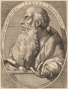 Isaia da Theodor Galle after Jan van der Straet