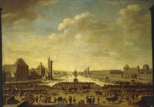 Veduta di Parigi dal Point de la Cité da Theodor Matham