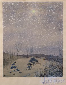 Dicembre da Theodor Kittelsen
