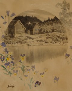 Giugno da Theodor Kittelsen