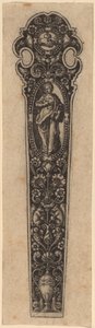 Ornamento per Manico di Coltello da Theodor de Bry