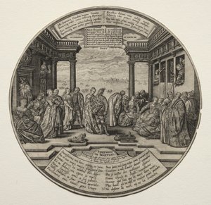 Il ballo veneziano da Theodor de Bry