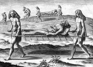 Indiani Timucua da Theodor de Bry