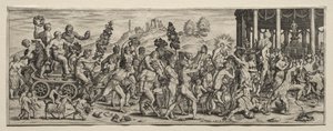 Trionfo di Bacco da Theodor de Bry