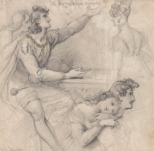 Un Foglio di Schizzi - Studi Teatrali da Theodor von Holst