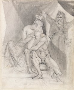 Prospero osserva Ferdinando e Miranda da Theodor von Holst