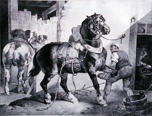 La fucina da Theodore (after) Gericault