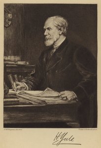 Sir Henry Yule da Theodore Blake (after) Wirgman