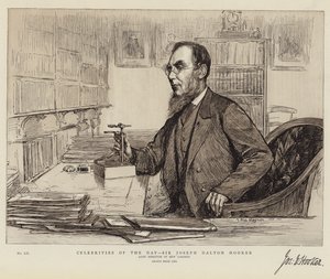 Celebrità del giorno, Sir Joseph Dalton Hooker
