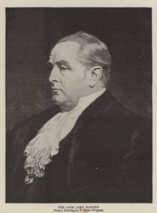 Il defunto Lord Hannen da Theodore Blake Wirgman