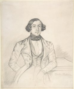 Conte Philibert-Oscar de Ranchicourt da Théodore Chassériau