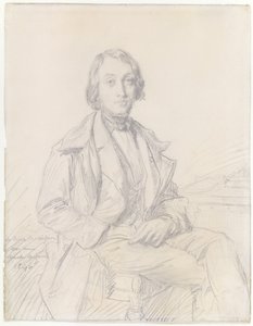 Ritratto di Félix Ravaisson da Théodore Chassériau