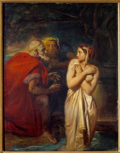 Susanna e i vecchioni da Théodore Chassériau