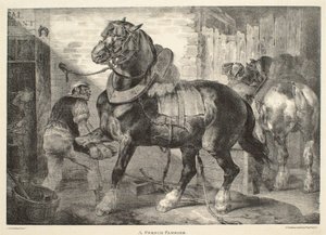 Un maniscalco francese da Theodore Gericault