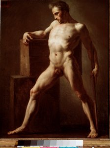 Studio accademico del corpo nudo da Theodore Gericault
