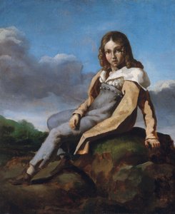 Alfred Dedreux (1810-1860) da bambino da Theodore Gericault
